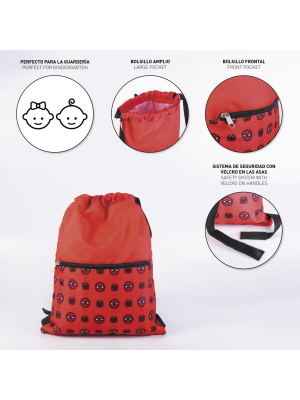 Mochila Saquito Escolar Spiderman