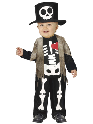 Disfraz de Pequeño Esqueleto Bebe