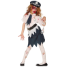 Disfraz de Policia Zombie Niña