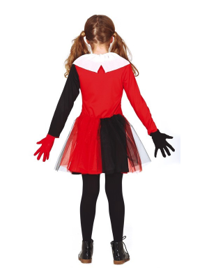 Disfraz de Red Harlequin Infantil