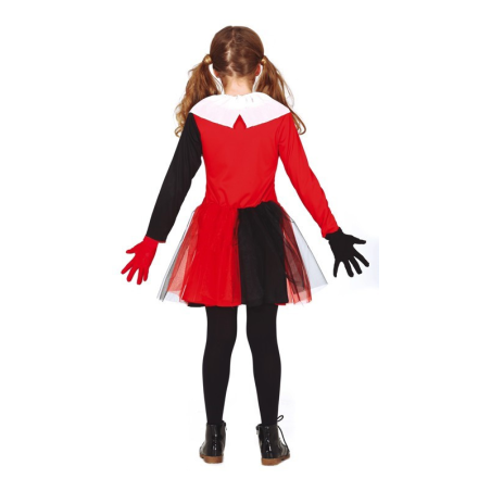 Disfraz de Red Harlequin Infantil