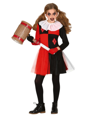 Disfraz de Red Harlequin Infantil