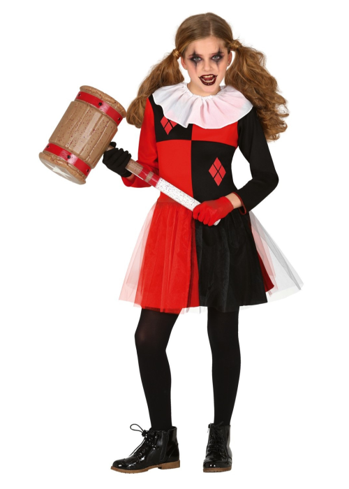 Disfraz de Red Harlequin Infantil