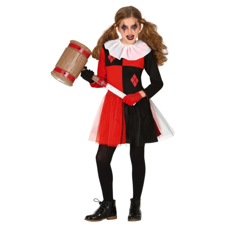 Disfraz de Red Harlequin Infantil