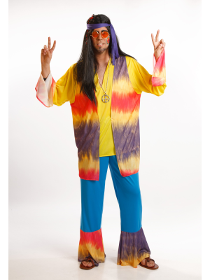 Comprar Disfraz de Hippie Morado Chico - Disfraces de Hippie para Hombre