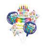 Set Globos Tarta Cumpleaños