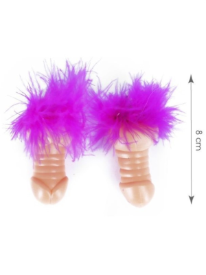 Pendientes Pito con Plumas