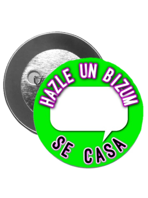 Chapa Despedida de Soltera - Hazle un Bizum Se Casa