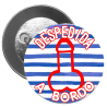 Chapa De Fiesta y Satisfecha