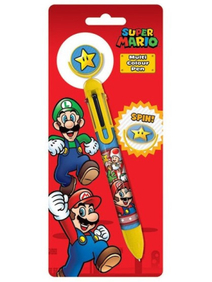 Boligrafo Multicolor Super Mario