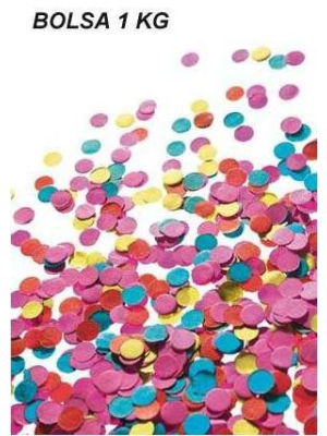 Bolsa de confetti 1 kg - Confetti y Serpentinas