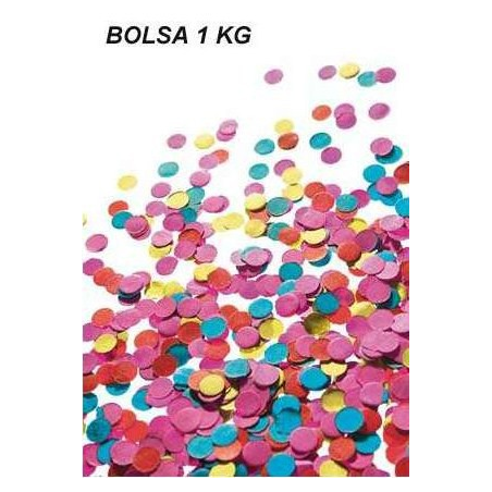 Bolsa de confetti 1 kg - Confetti y Serpentinas