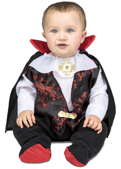 Disfraz de Vampiro Dracula Bebe - Disfraces de Vampiros y Vampiresas para Bebes