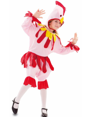 Comprar Fantasia de Galinha Rosa Infantil por apenas 15.00€ – Loja de fantasias online