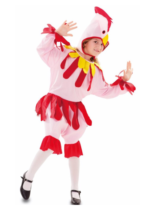 Comprar el Vestit de Gallina Rosa Infantil per només 15.00€ – vestit de Botiga en línia
