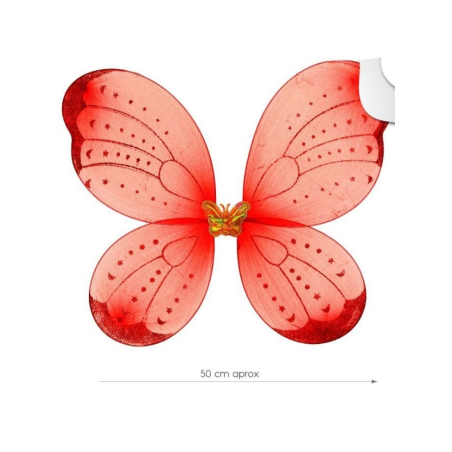 Alas Mariposa Rojas