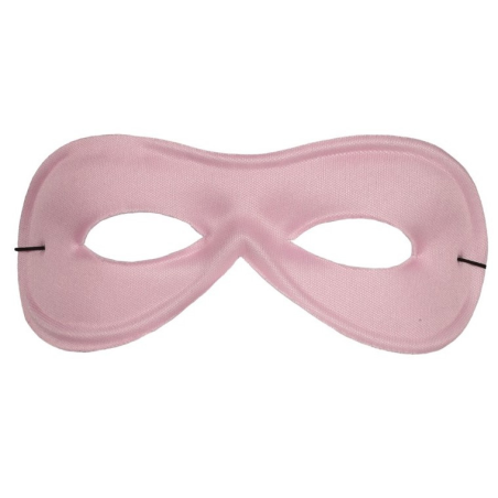 Antifaz Pierrot Rosa Claro
