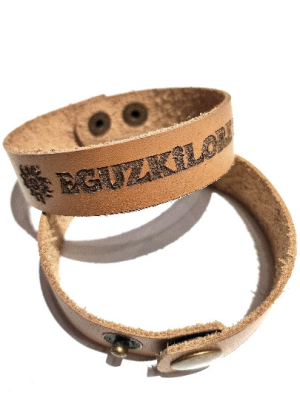 Pulsera Cuero Eguzkilore Grande