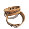 Pulsera Cuero Eguzkilore Pequeña