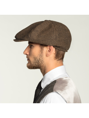 Gorra Ingles Marron