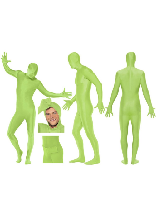 Disfraz de Sombra Verde - Disfraces de Sombras y Musculos Adultos