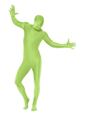 Disfraz de Sombra Verde - Disfraces de Sombras y Musculos Adultos