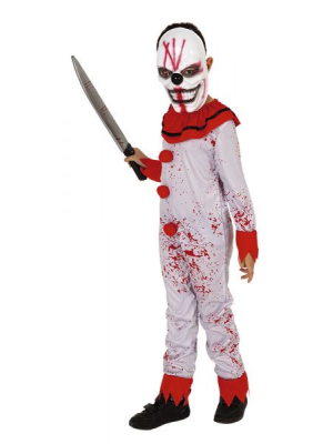 Disfraz de Payaso Sanguinario Infantil
