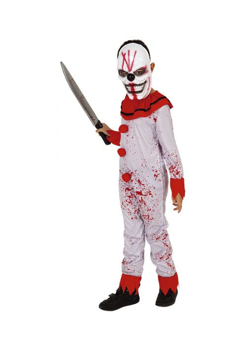 Disfraz de Payaso Sanguinario Infantil