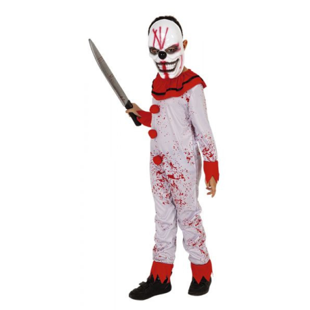 Disfraz de Payaso Sanguinario Infantil