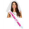 Set de Velo y banda Novia del año - Despedidas de soltera - Set para Despedidas