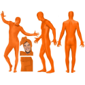 Comprar Disfraz de Sombra Naranja - Disfraces de Sombras y Musculos Adultos