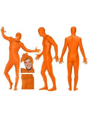 Disfraz de Sombra Naranja - Disfraces de Sombras y Musculos Adultos