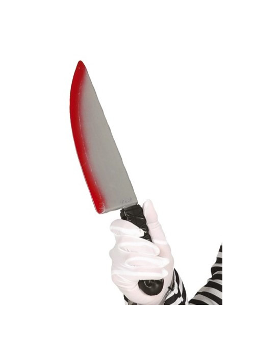 Cuchillo con Sangre 41x10cm - COMPLEMENTOS POR CATEGORIA