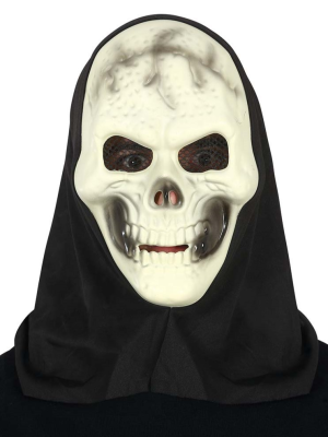 Mascara Calavera con Capucha PVC