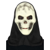 Mascara Calavera con Capucha PVC