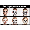 Maquillaje de Calavera 3 Colores - Maquillaje