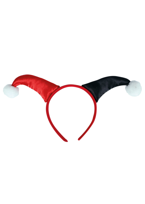 Headband Arlequin Gorria eta Beltza
