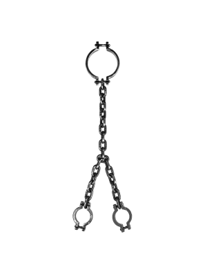 Grilletes Cuello y Manos 110 cms - Accesorios Halloween