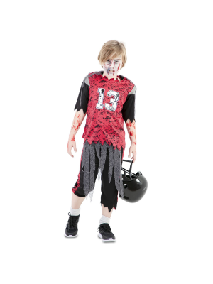Disfraz de Jugador de Futbol Americano Zombie Infantil