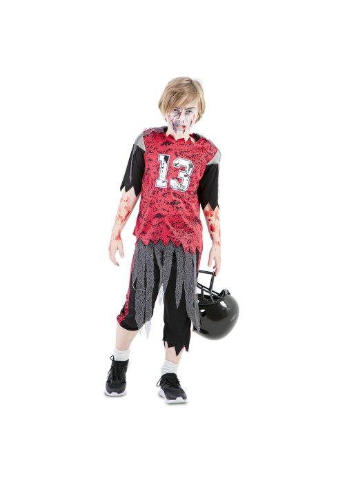 Disfraz de Jugador de Futbol Americano Zombie Infantil