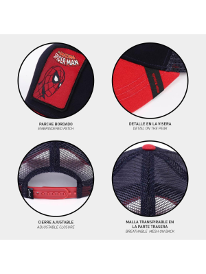 Gorra Spiderman Curva