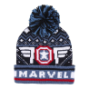 Gorro Tricot Capitan America Pom-Pom