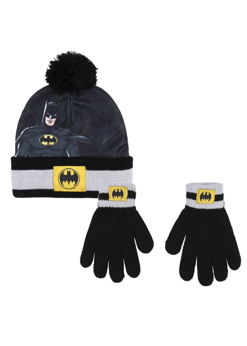 Set Gorro + Guantes Batman
