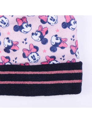 Set Gorro + Guantes Minnie Mouse