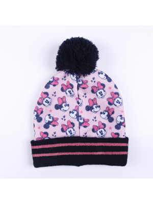 Set Gorro + Guantes Minnie Mouse