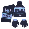 Set Guantes + Gorro + Bufanda Stitch