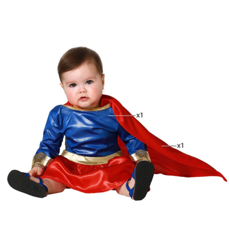 Disfraz de Superheroina Bebé