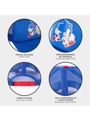 Gorra Sonic Curva Infantil