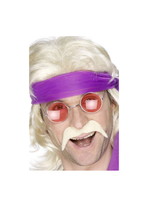 Bigote Hippie Rubio - Barbas y Bigotes