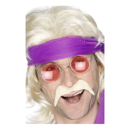 Bigote Hippie Rubio - Barbas y Bigotes